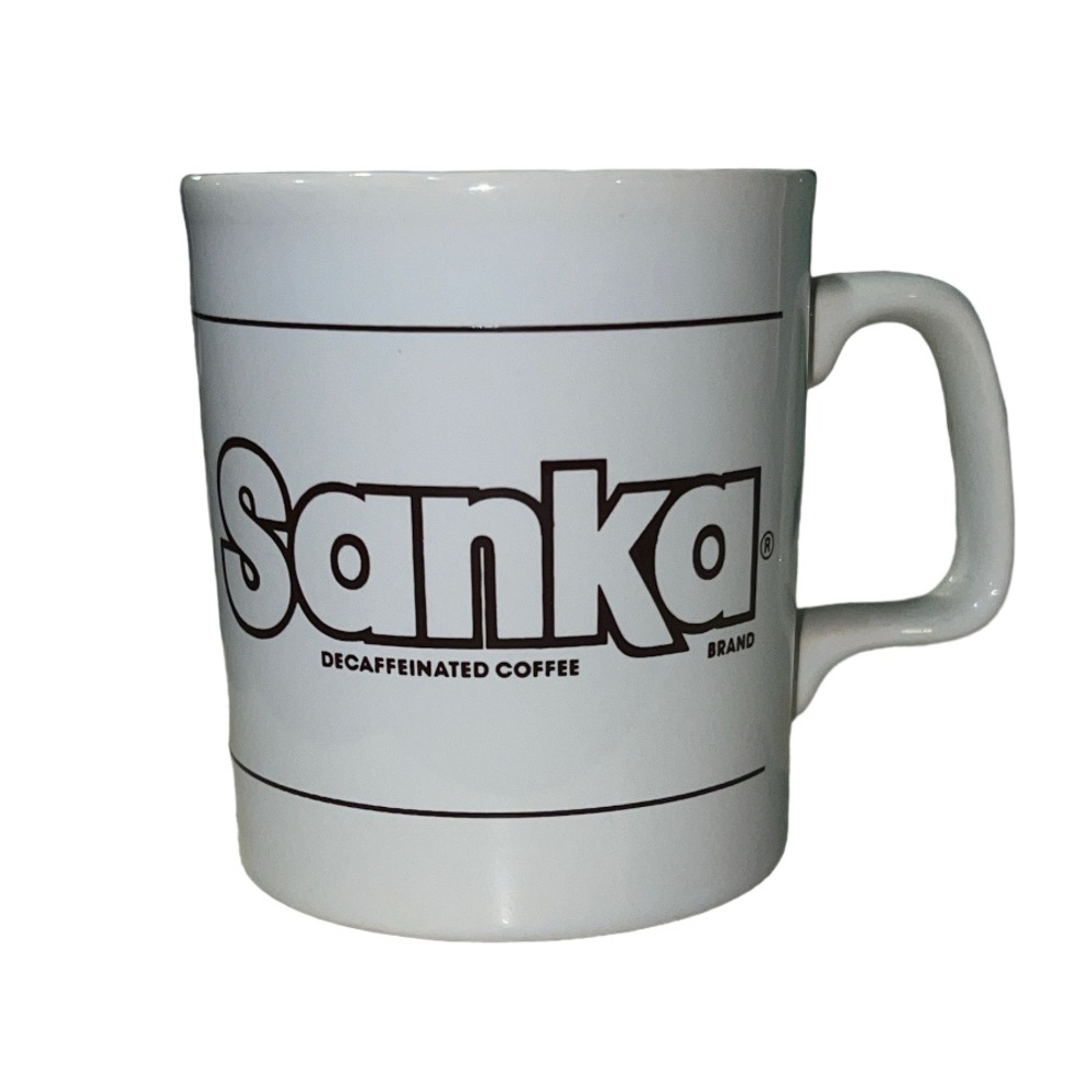 Sanka Decaffeinated Coffee Mug Vintage‎ Promotional Advertising